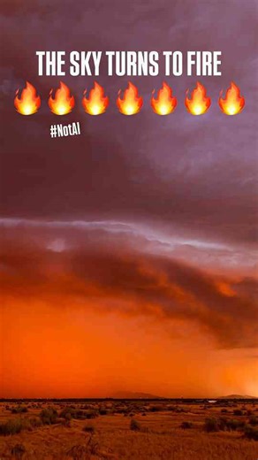 Incredible monsoon sunset | Arizona storm chasing footage