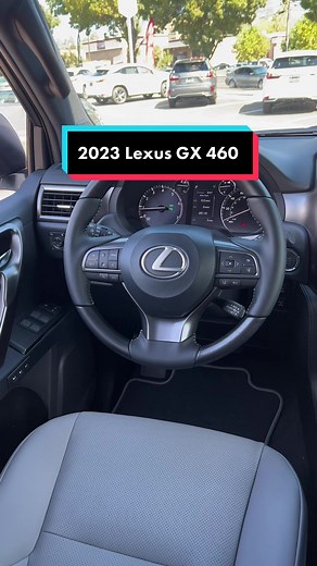 2023 Lexus GX 460 Black Line Special Edition Interior