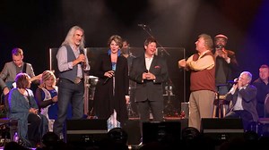 12K views · 5.2K reactions | We just had to share this special moment from Friday night's Fall Fest concert where Bill put together a quartet of voices to perform the song, "The Baptism of Jesse Taylor." Joining Bill were Guy Penrod, Becky Isaacs, Jim Brady and Buddy Greene on harmonica. Maybe we can persuade Bill to do this again next week when Guy Penrod joins us in Myrtle Beach?! Who's coming to the beach? - Team Gaither | Gaither Music | Facebook