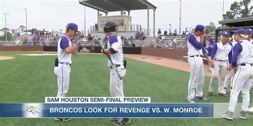 Sam Houston Baseball Semi-Final Preview