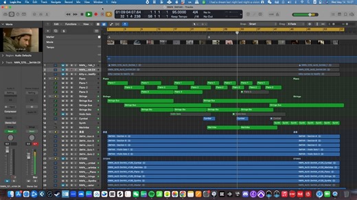 【原创音乐】纪录片配乐｜一段简单的弦乐钢琴配乐实录版｜Layer   Build up