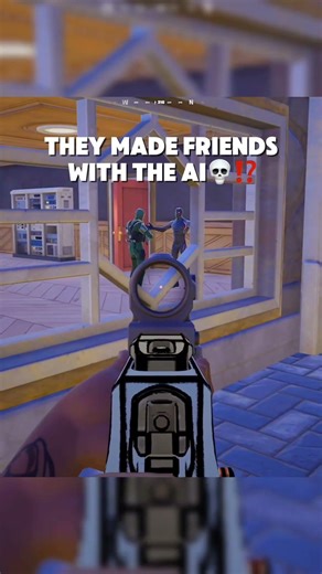 How does you make friends with a AI😭#fortnite #fortniteoffline #fortniteclips