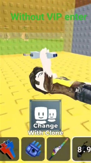 entered VIP without robux