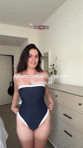 does the new curve love swimsuit for a bigger chest? 🤞🤞🤞 #abercrombiehaul #curvelove #largechestproblems #bikinihaul @abercrombie