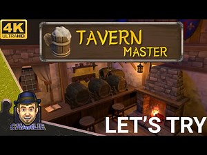 TAVERN MASTER - Medieval Tavern Management Game! - Tavern Master Gameplay - First Look