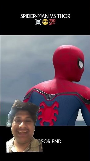 Thor ka hammer Spider-Man ne uthaya😱😱🔥 #thor #marvel #avengers #mcu #ironman #gorr #thorragnorak