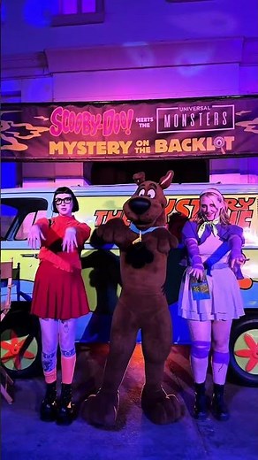 Franken-Velma and Daphne Bride at Fan Fest Nights Scooby Doo x Universal Monsters