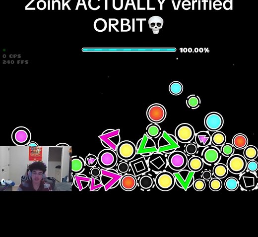 Zoink Achieves Orbit Verification in Geometry Dash