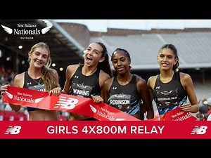 Girls 4x800m Relay - New Balance Nationals Outdoor 2025