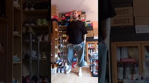 jump into Palm Angels and Yeezy 380 Alien outfit