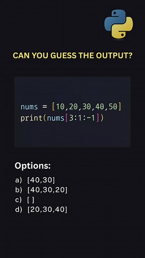 Python Quiz: What Will Be the Output?