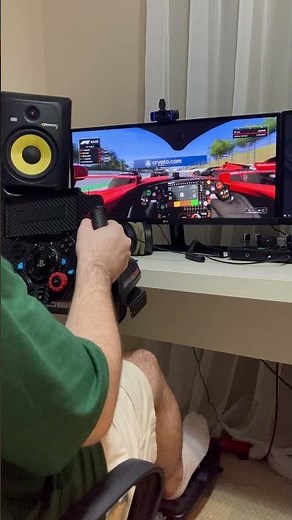 Testing Beam Eye Tracker with Logitech C920 #formula1 #simracing