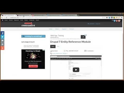 Using Views with the Entity Reference module in Drupal 7 - Daily Dose of Drupal episode 151