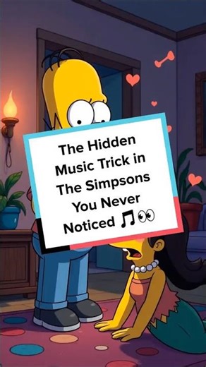 The Hidden Music Trick in The Simpsons You Never Noticed 🎵👀