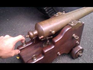 breechloading yacht signaling cannon by Strong