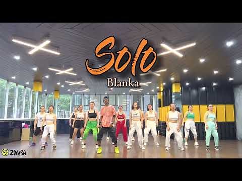 Blanka | SOLO | Zumba Dance Fitness Choreography by Zinpawan Basic Workout
