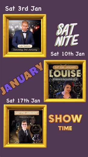 Join us at clubhessle as we continue the celebrations for 2026 with a spectacular evening of live entertainment! We are delighted to welcome the incredible LUKE SABITINO on Saturday 3rd January A night of great music great company and serious New Year vibes Join us for a sparkling evening with Louise, bringing a lively performance full of personality, great vocals and feel-good favourites. A perfect night to warm up the start of 2026 We’re Kicking off 2026 in style at clubhessle with the return 