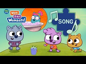 SONG: Super Bubble Bath | When I Fail | WORK IT OUT WOMBATS! on PBS KIDS