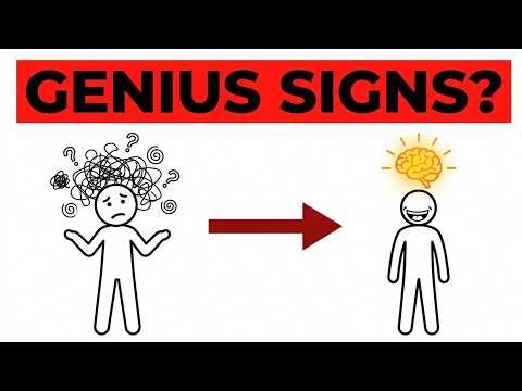 Hidden Signs of a GENIUS Mind (Psychology) Explained in 2 mins