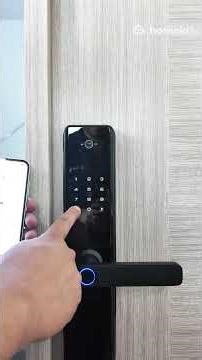 Configuración de Cerradura Inteligente X7 - Vincular Cerradura a la Red Wi-Fi
