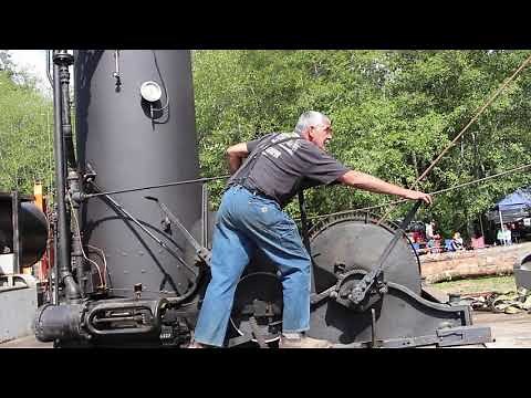 1905 WASHINGTON IRON WORKS, STEAM HIGHLEAD YARDER.