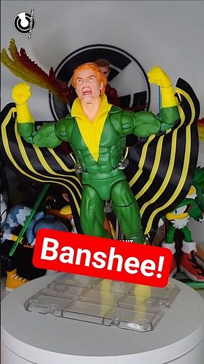Marvel Legends X-men Banshee! #marvellegends #actionfigures #xmen #banshee