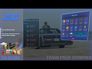 Prop Spawner - Gta V FiveM Script - CG Store