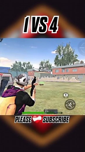 BATTLE GROUNO SURVIVAL SHOOTER 1 VS 4 GAMPLAY #subr #gaming #pro games 3d