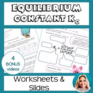 Equilibrium Constant Worksheet with Answers and Slides