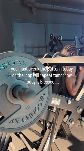 Break the pattern today Because if you don’t the same loop will repeat tomorrow. Today Is Blessed