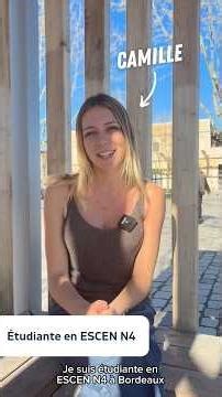 Interview d’une étudiante - ESCEN N4