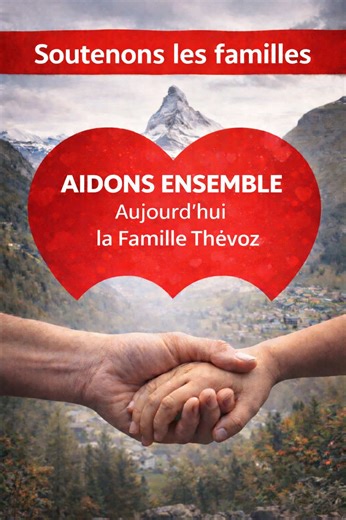 🤍 Soutenons une nouvelle famille Nous sommes samedi, et comme chaque semaine depuis le drame de Crans-Montana, nous venons donner un coup de main à une famille touchée. Aujourd’hui, c’est la famille d’Alexia Thévoz. Sa sœur 🌹 Jade m’a écrit un message bouleversant. Un message d’amour, de douleur et de courage… le genre de mots qu’on ne lit pas avec les yeux, mais avec le cœur. Alors Jade, aujourd’hui, tu n’es pas seule. Derrière toi, il y a tout un canton… et bien plus encore. 🤝 L’argent réco