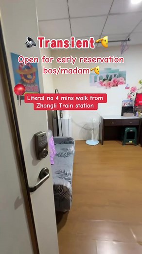 Pansamantalang Tahanan Malapit sa Zhongli Train Station