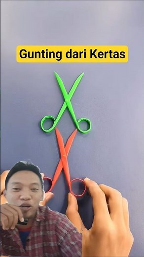 how to make scissors from origami paper #origami #diy #scissors #paper