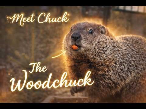 Meet Chuck the Woodchuck 🪵 Backyard Groundhog Steals the Show