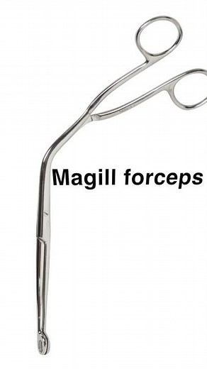 magill forceps #nurse#emergencyresponse #emergency #aspiration #magill