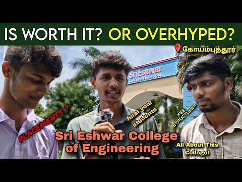 (Coimbatore Colleges)Interview with Sri Eshwar College of Engineering Final Year Students