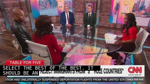 Abby Phillip and Panelist Clash Over Immigration on Table for Five