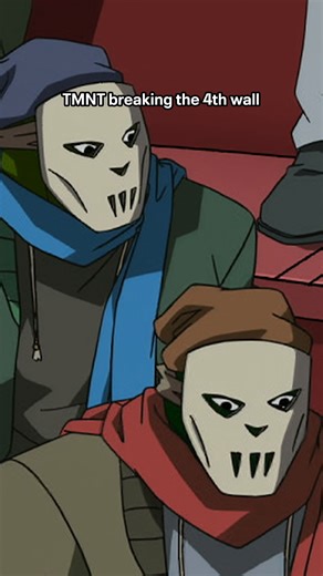 love their colored scarves | Ninja Turtles