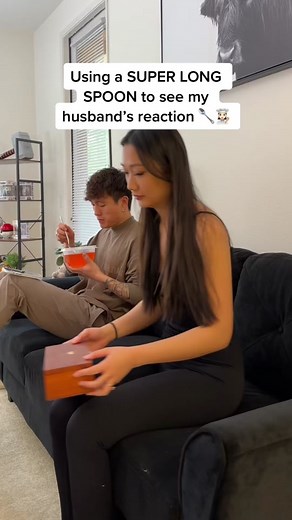 It caught him SUPER off guard 😂 #couplecomedy #fyp #couple #comedy #marriedlife