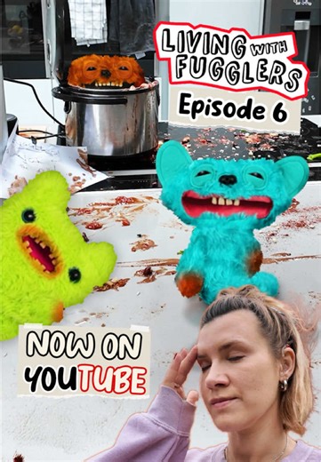 What has Living with Fugglers taught us today? 🤔 Do NOT feed your Fugglers chilli! 🚫🌶️ Prepare for uncontrollable farting fireworks, burnt butt-on holes 🔥 and a whole lotta mess in our newest episode of Living with Fugglers! 😜 Watch on YouTube now‼️ #fugglers #fugglersoftiktok #toys #newepisode #watchnow #fyp #memetiktok #comedyvideo