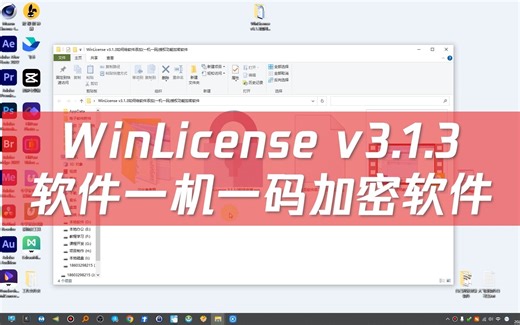 WinLicense v3.1.3一款对EXE软件(一机一码加密)添加授权功能软件