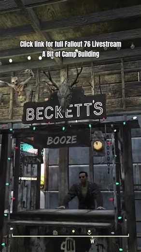 Beckett's Bar Camp Fallout 76
