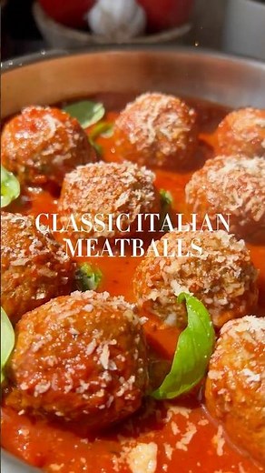 Les Boulettes À L’Italienne 🍅🇮🇹 #meatballs #easyrecipe #shorts #italianfood #tomato #foodasmr