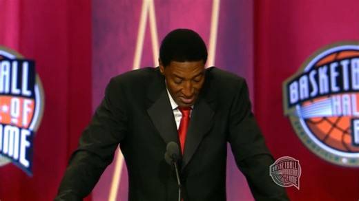 The voice of a champion Scottie Pippen's Hall of Fame speech | Hoops Hub
