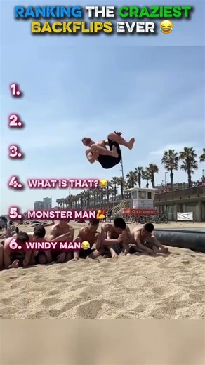Ranking Craziest Backflips Ever 😂