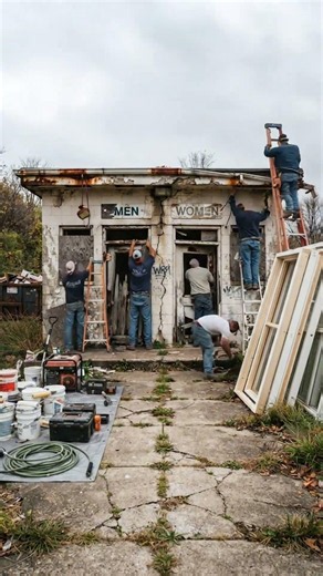This Forgotten Park Restroom Came Back to Life!