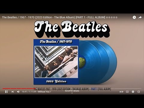 The Beatles 1967 - 1970 (2023 Edition - 'The Blue Album')