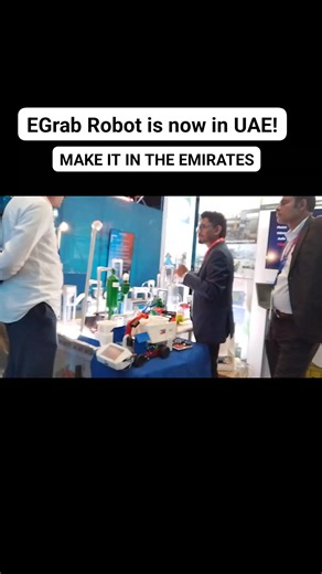 1.5K views · 14 reactions | EGrab Robot is now in UAE! Zero Waste Technology ERovoutika Electronics Robotics Automation #robot #robotics #automation | ERovoutika Electronics Robotics Automation | Facebook