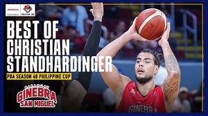 FOREVER STAN THIS MAN 🫡 Check out the best of Christian Standhardinger as he delivers huge numbers for Brgy. Ginebra San Miguel in the PBA Season 48 Philippine Cup! #PBASeason48 #PBAAngatAngLaban | One Sports
